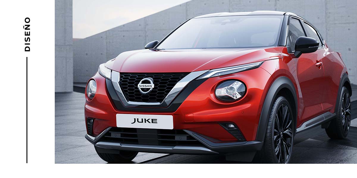 EL COUPÉ DE LÍNEAS CONTUNDENTES El diseño del SUV Nissan Juke es tan audaz que salta a la vista y tan inteligente que corta el aire con su aerodinámica, para que aproveches al máximo el depósito y disfrutes de una conducción silenciosa.