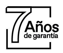 Logo 7 años de garantia MG