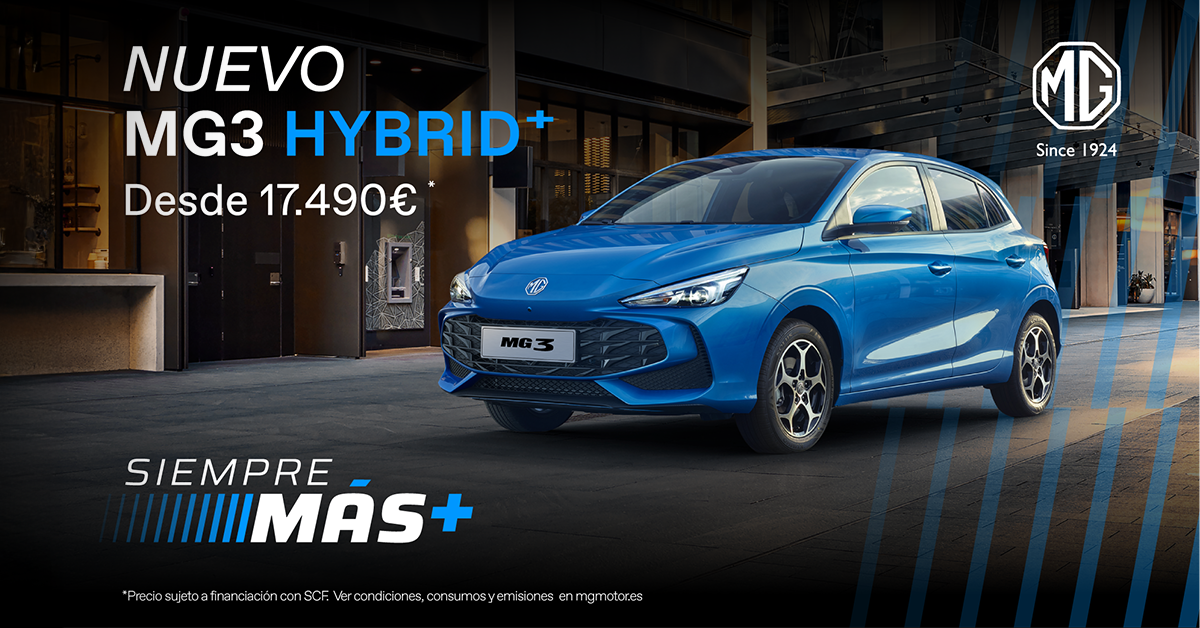 MG3 Hybrid+ desde 79€ al mes*